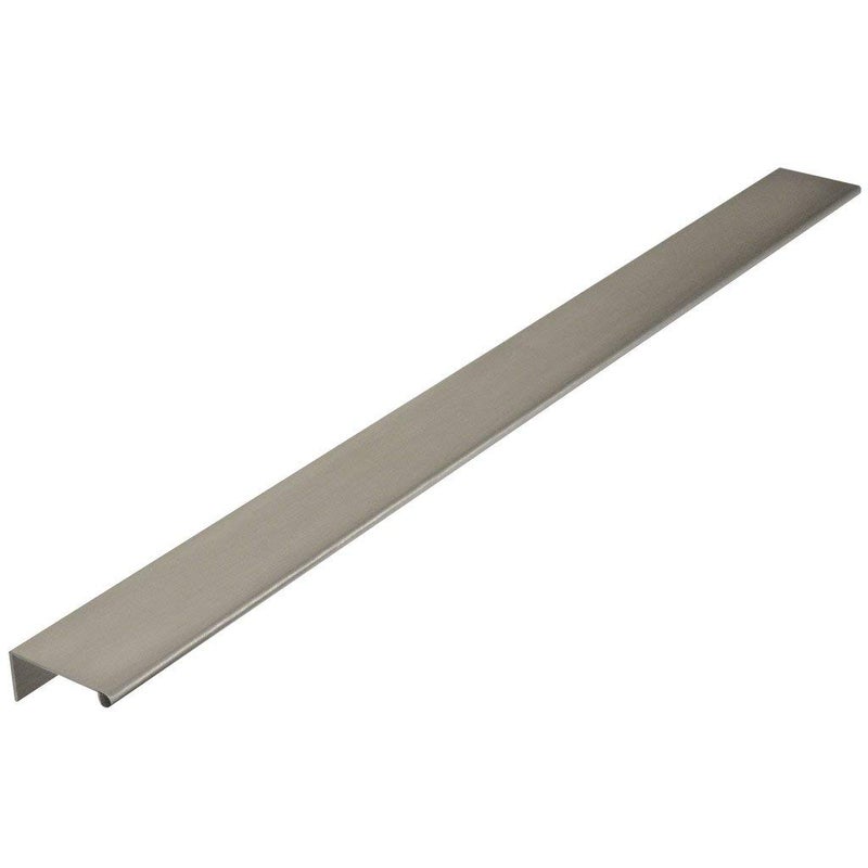 CKP #3306-20 in. CKP Brand Back Mount Finger Edge Pull, Brushed Nickel - Image 2